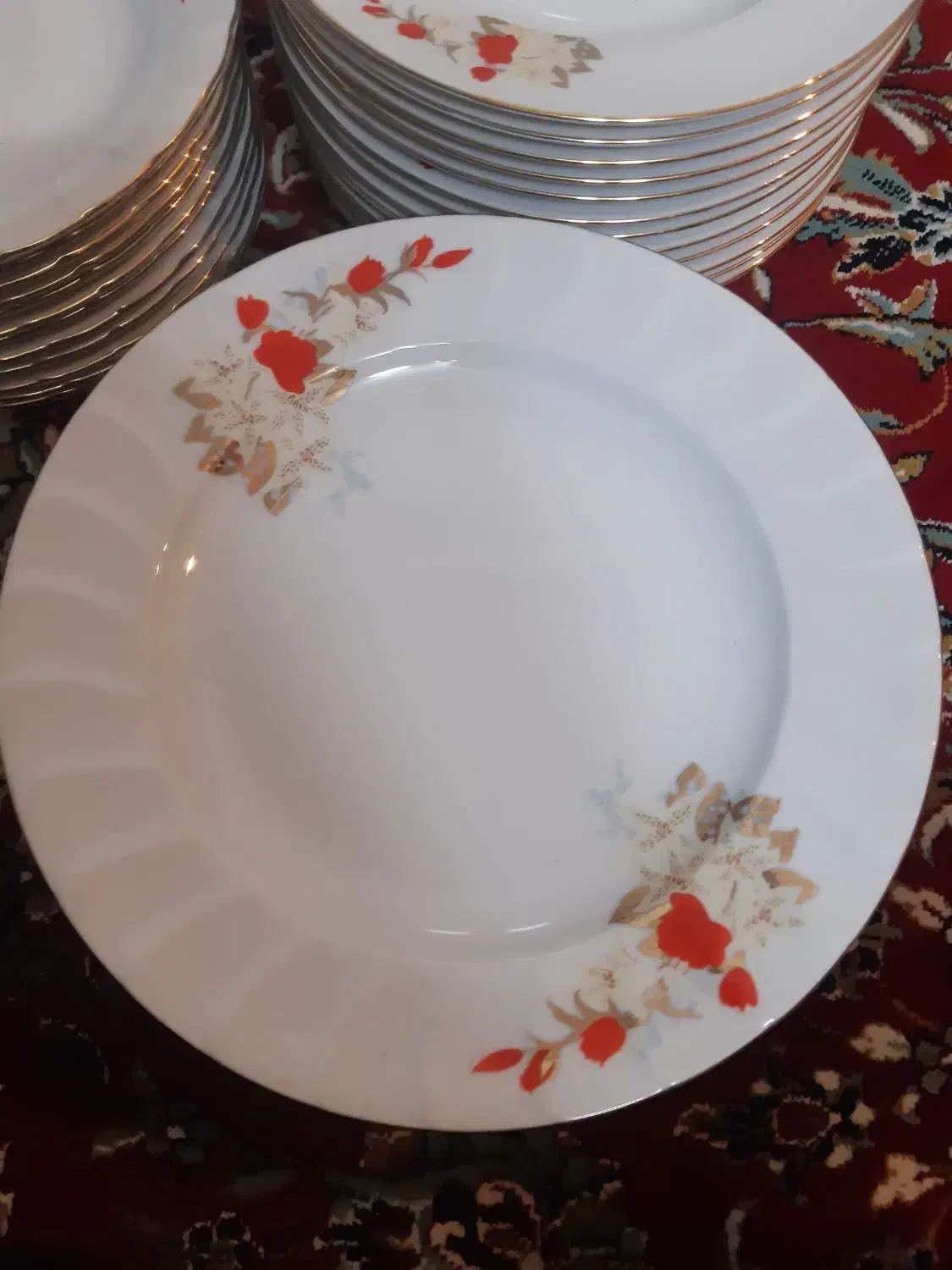 پلو و خورش خوری زرین کاملا نو|ظروف سرو و پذیرایی|اراک, |دیوار