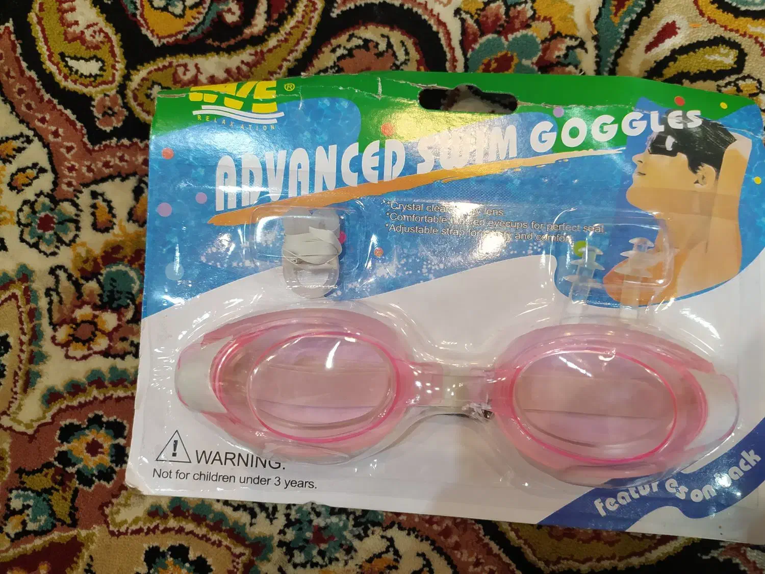 توجه توجه قیمت استثنایی پک عینک گوش گیر دماغ گیر|غواصی و ورزشهای آبی|همدان, |دیوار