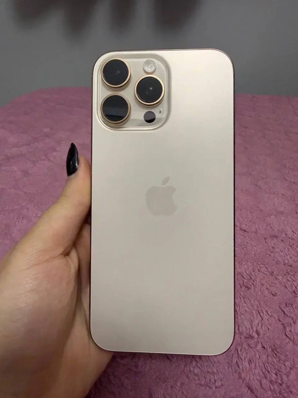 فروش ایفون ۱۶ پرومکس استثنایی رنگ دیزرت قیمت ۱۶۸|موبایل|گرگان, |دیوار