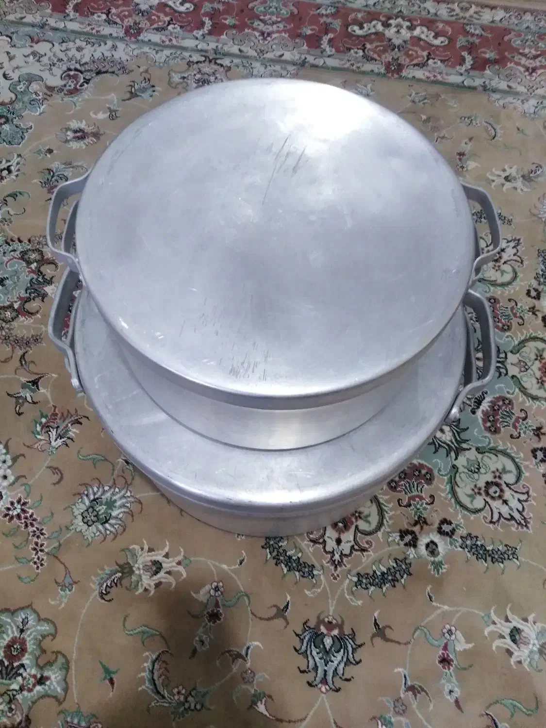 دوعدد قابلمه روحی بزرگ و کوچک|ظروف پختوپز|پردیس, فاز ۵|دیوار