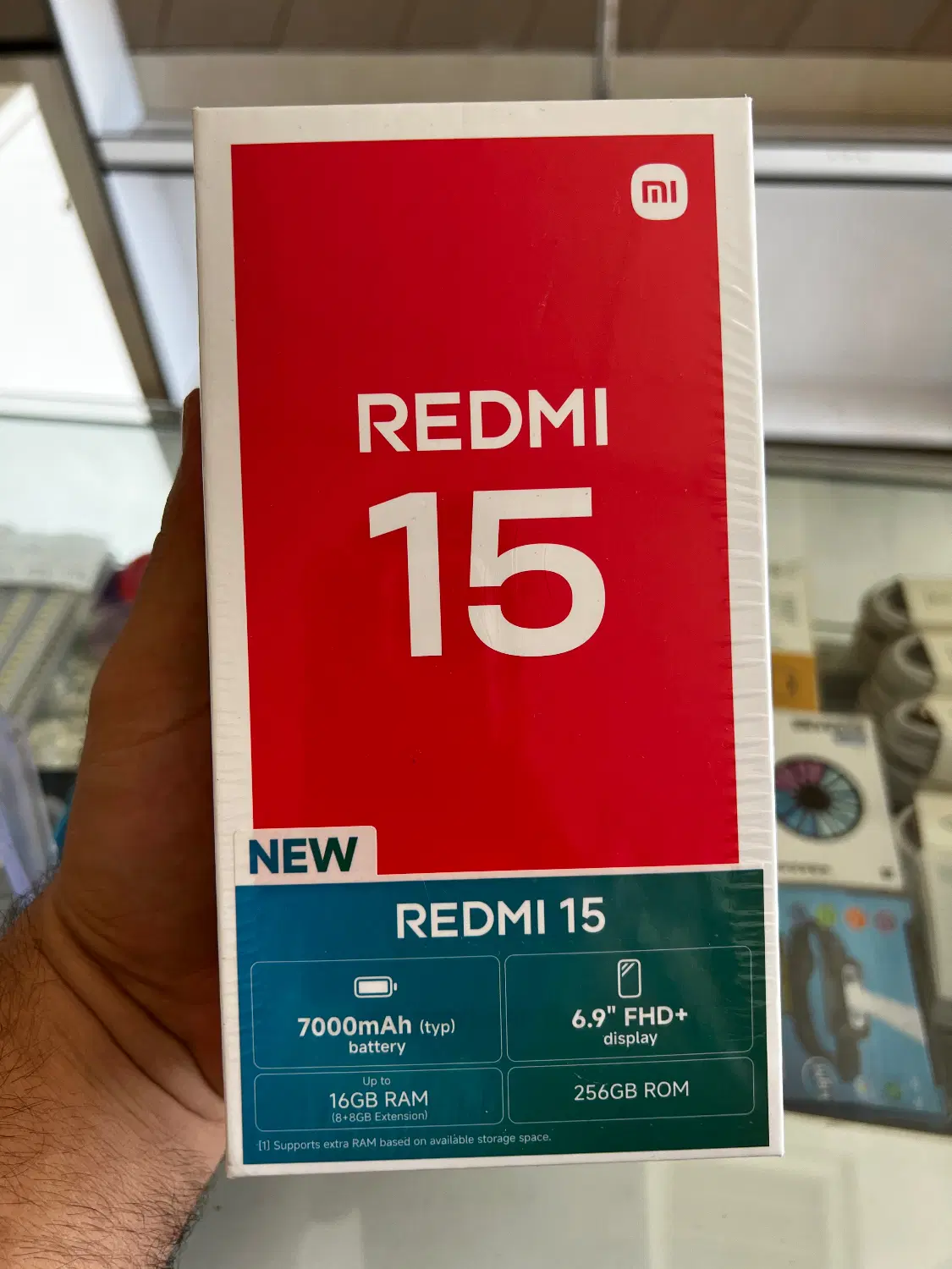 گوشی قسطی موبایل redmi15 حافظه ۲۵۶ و رم ۸ قسطی|موبایل|شیراز, ارم|دیوار
