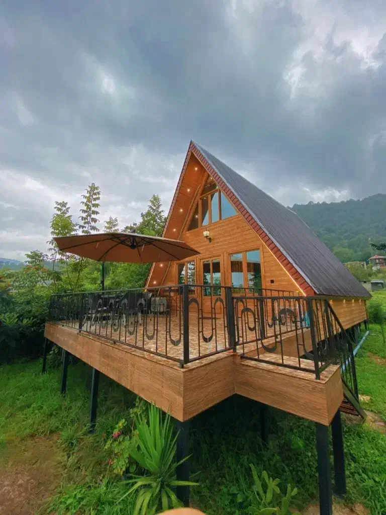 ساخت کلبه آلاچیق و روفگاردن چوبی|خدمات پیشه و مهارت|قائم‌شهر, |دیوار