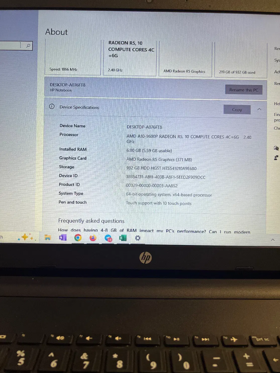 لپتاپ hp|رایانه همراه|گرگان, |دیوار