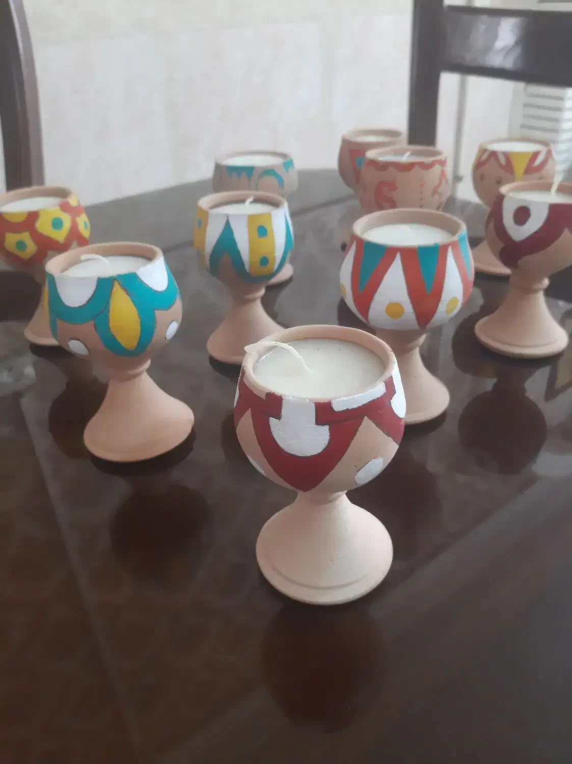 شمع تزیینی|صنایع دستی و سایر لوازم تزئینی|قم, نیروگاه|دیوار