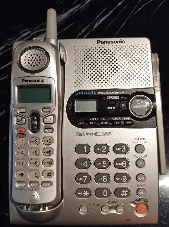 تلفن بیسیم پاناسونیک KX-TG2360JXS کمکارکرد|تلفن رومیزی|بابل, |دیوار