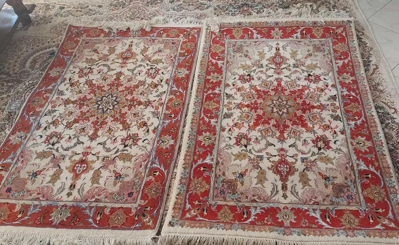 قالیچه دستباف زیبا طرح تبریز  ۱ در۱.۵|فرش|تهران, آهنگ|دیوار