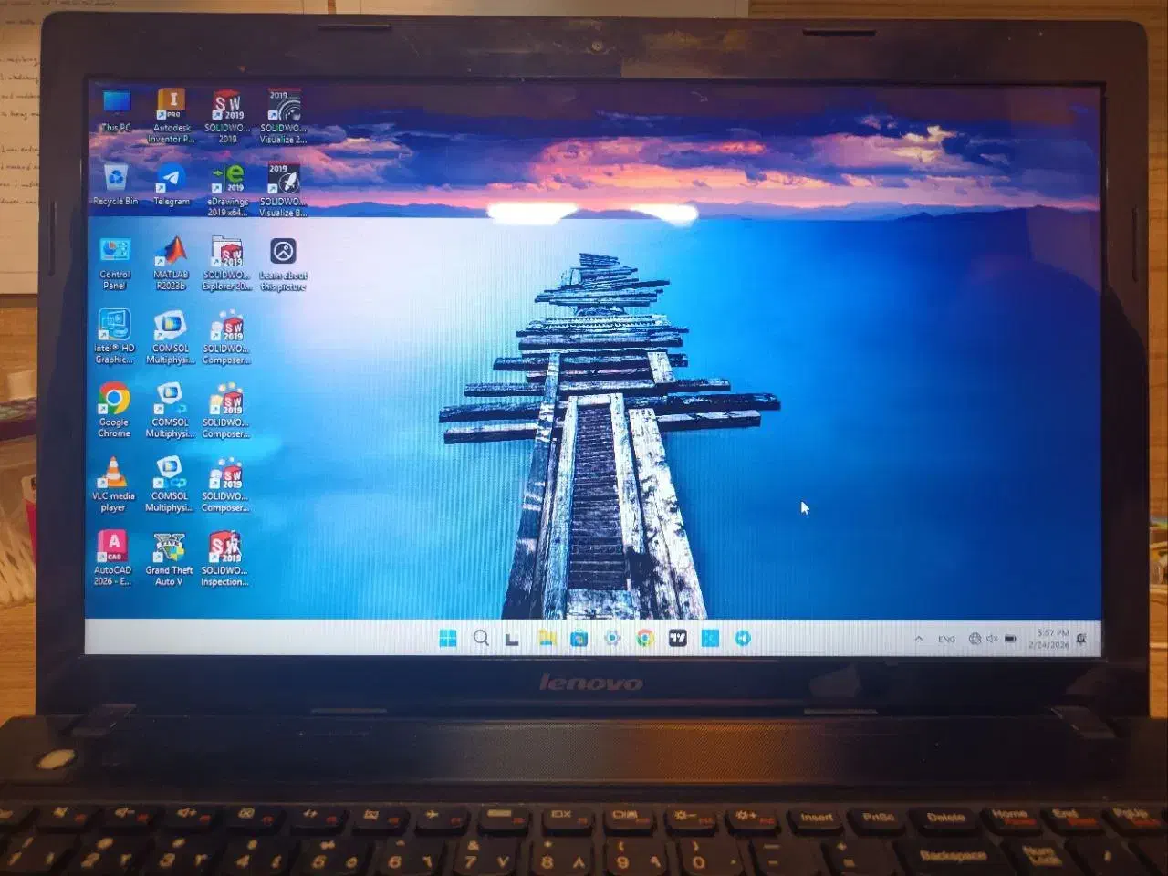 لپ تاپ lenovo|رایانه همراه|بیرجند, |دیوار