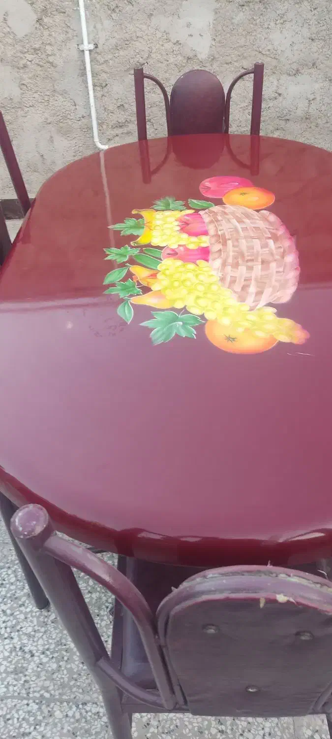 میز نهارخوری|میز و صندلی غذاخوری|زابل, |دیوار