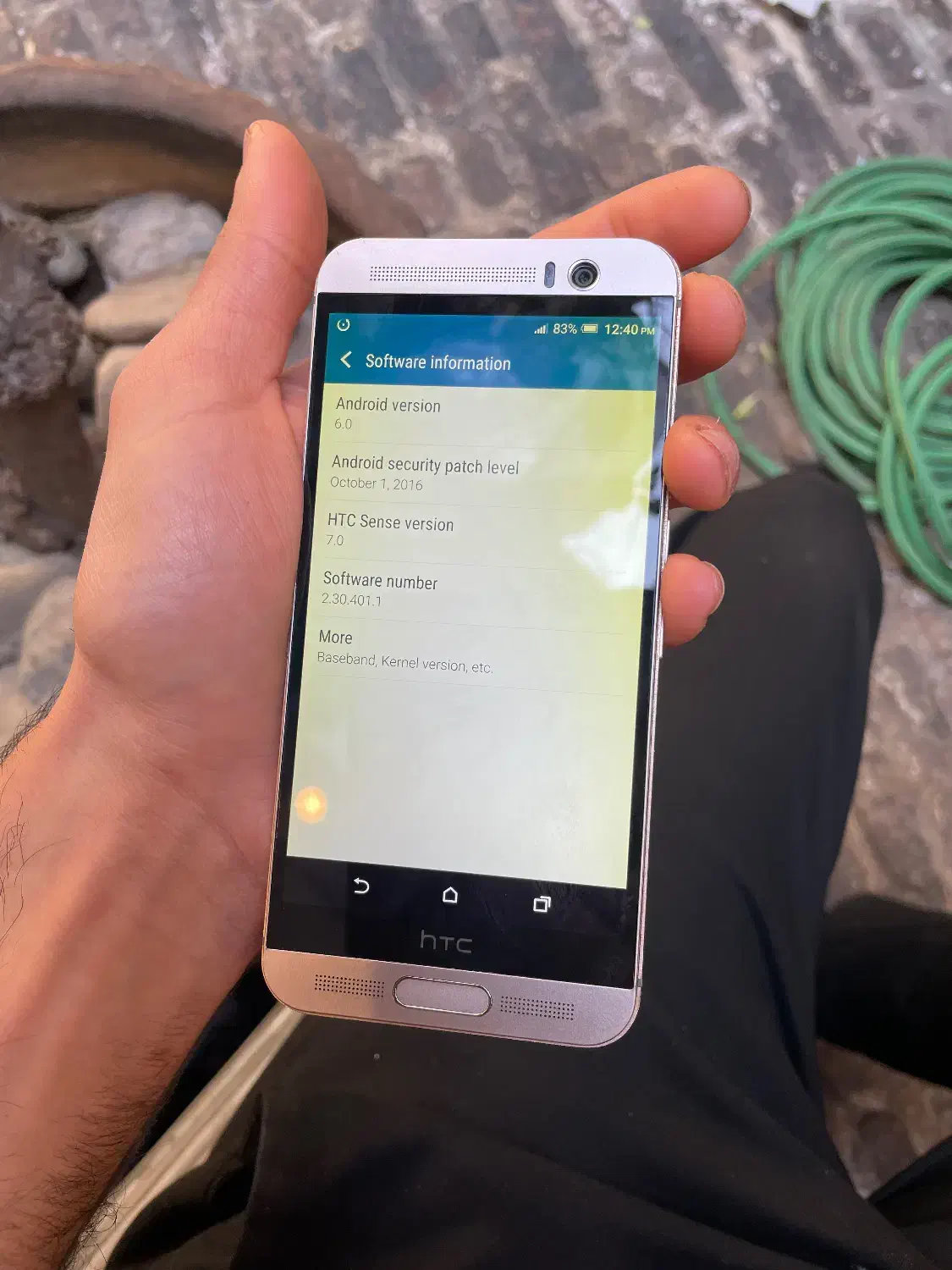 اچ تی سی htc m9 plus|موبایل|تهران, فلسطین (میدان انقلاب)|دیوار