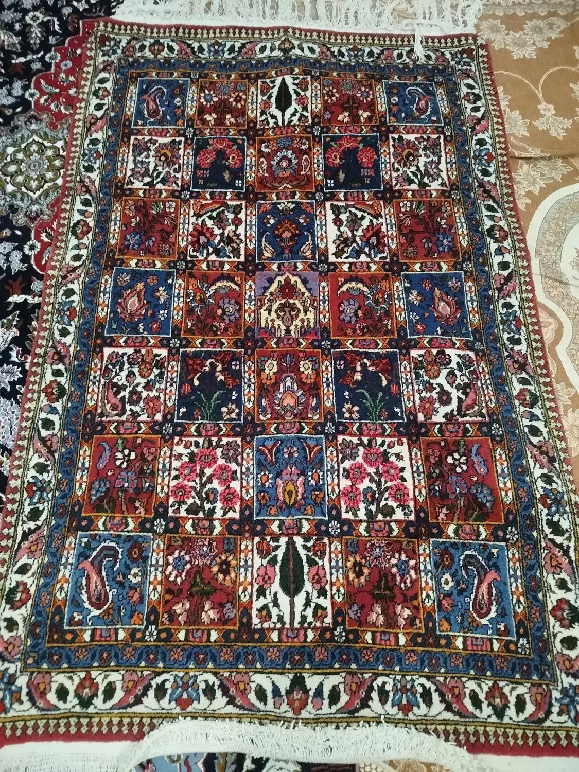 قالی 1در1/5|فرش|شهرکرد, |دیوار