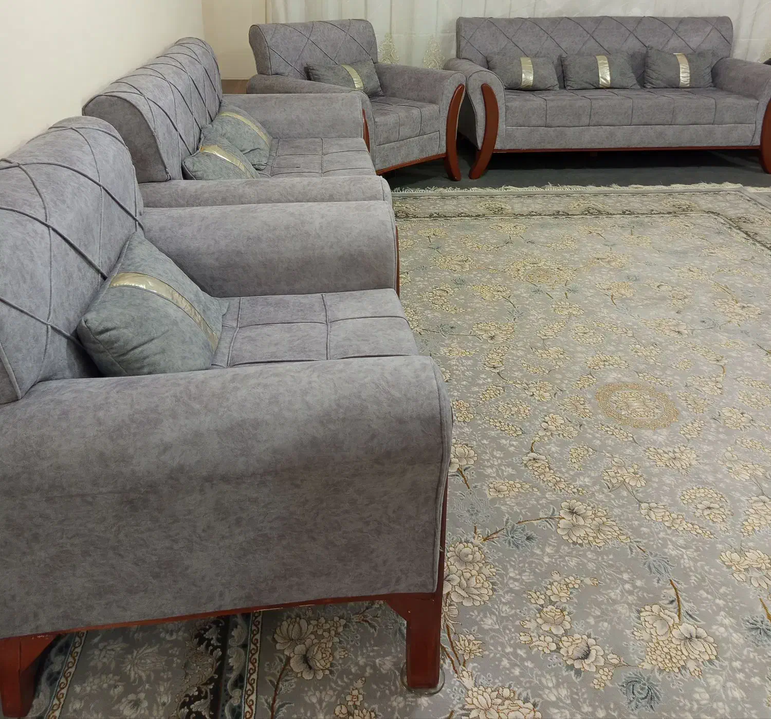 مبل هفت نفره|مبلمان خانگی و میز عسلی|شوشتر, |دیوار