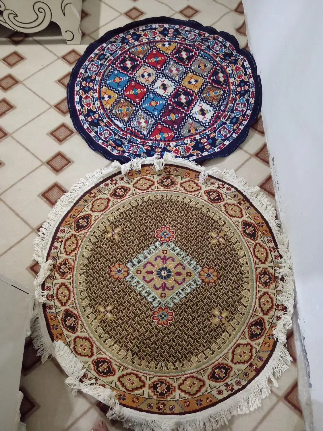 دم دری گلیمی|گلیم، جاجیم، گبه|چناران, |دیوار