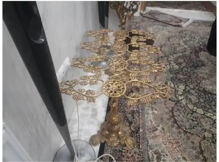 میز عسلی برنجی بزنز اصل|مبلمان خانگی و میز عسلی|تهران, یاخجی آباد|دیوار