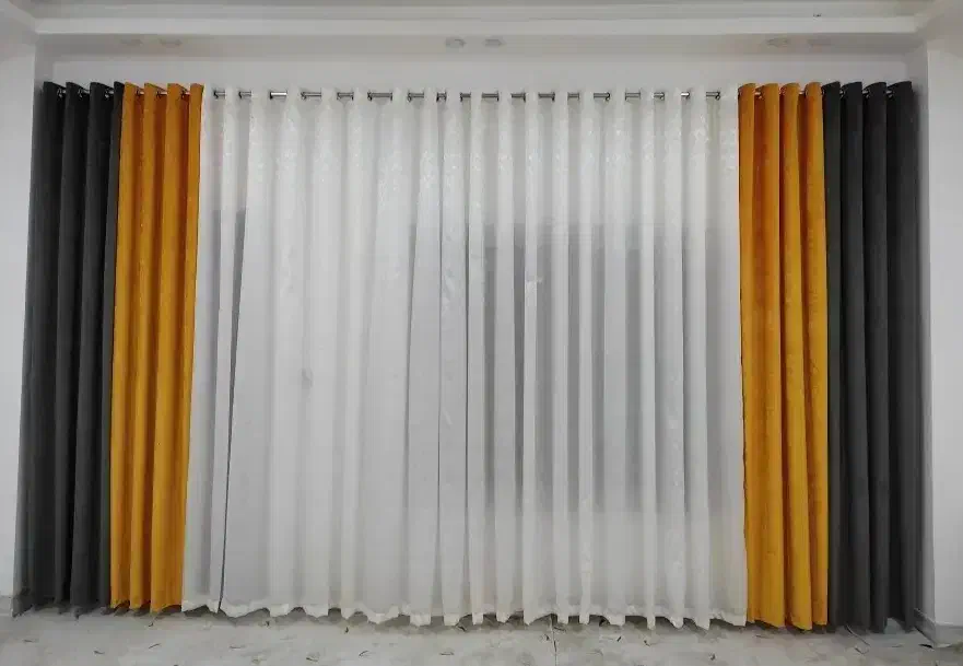 دوخت و نصب انواع پرده پذیرفته میشود .|خدمات پیشه و مهارت|بم, |دیوار