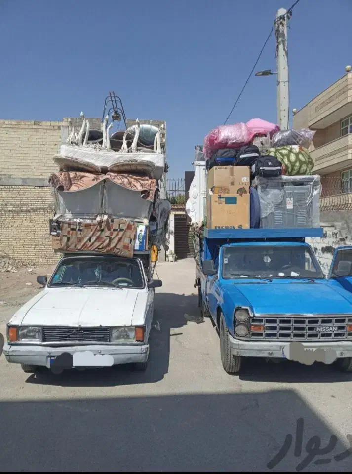 وانت بار تلفنی،اسباب کشی،حمل نقل،نیسان بار،کارگر|خدمات حمل و نقل|اصفهان, آبشار|دیوار