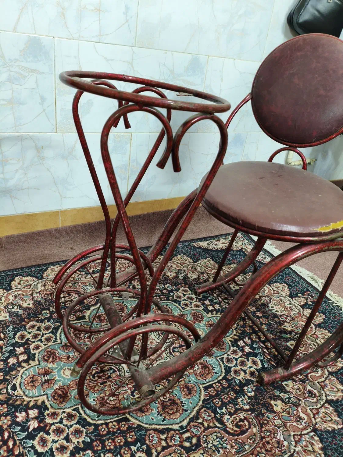 صندلی و میز تلفن|میز تلفن|بندر ترکمن, |دیوار