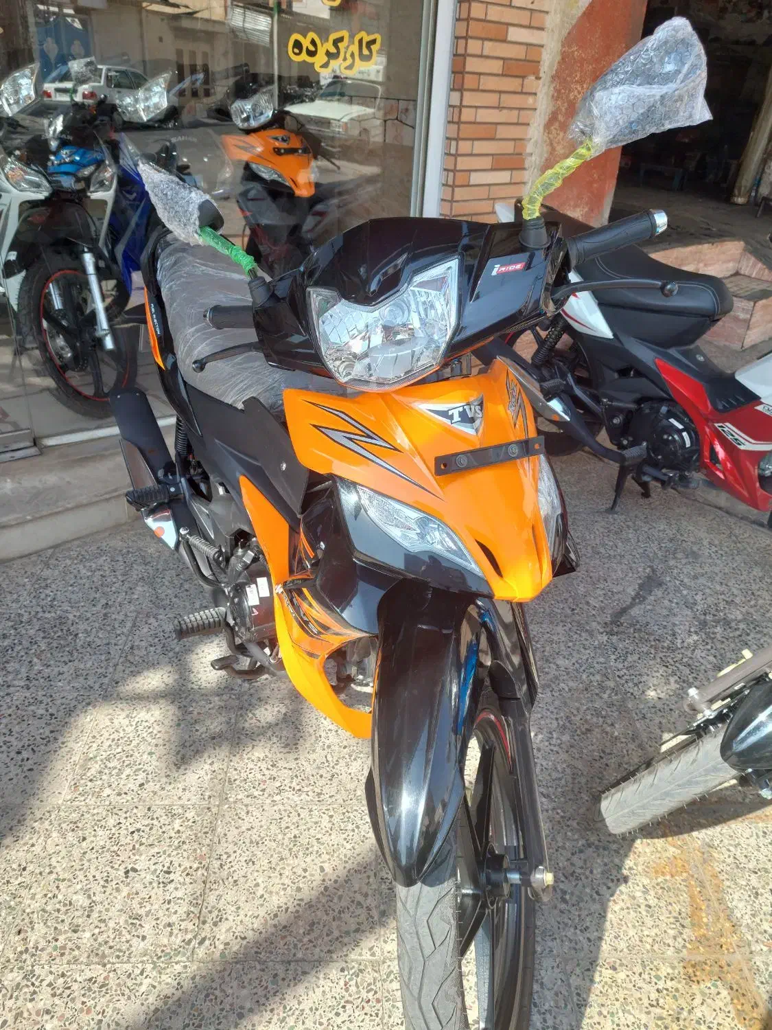 TVS راکز نیرو موتور 1403|موتورسیکلت|دزفول, |دیوار