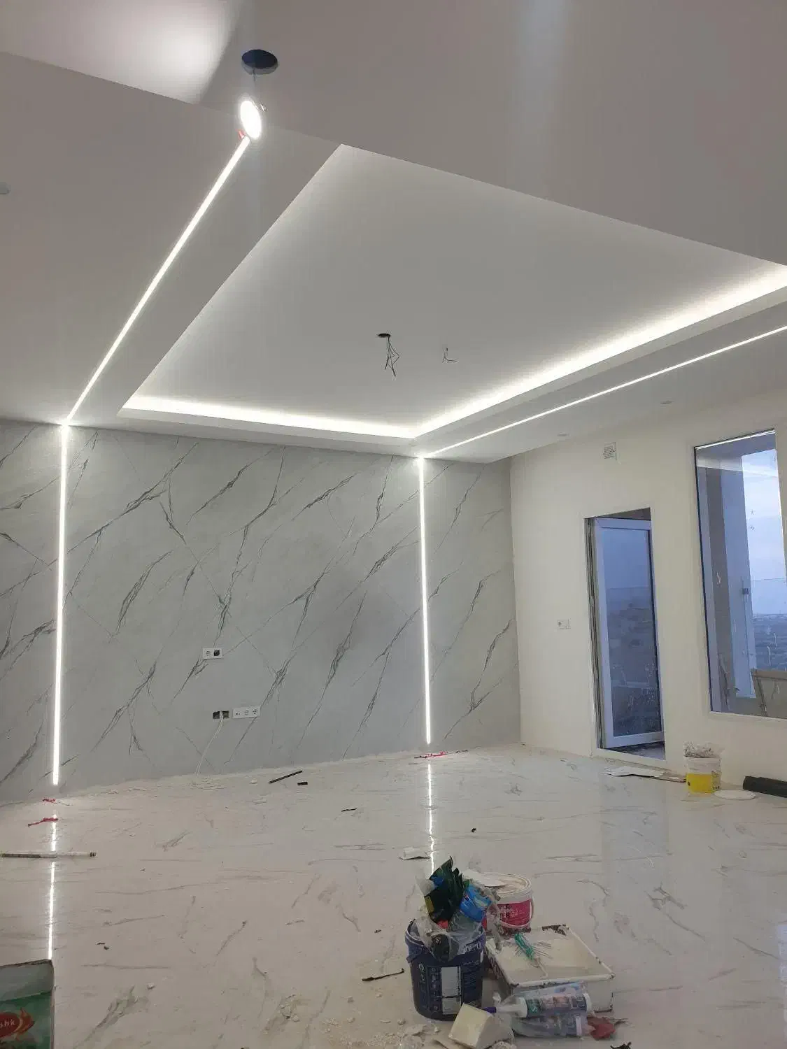 نورخطی‌‌لاینر کنافی روکار آویز|لوستر و چراغ آویز|کرج, گوهردشت|دیوار