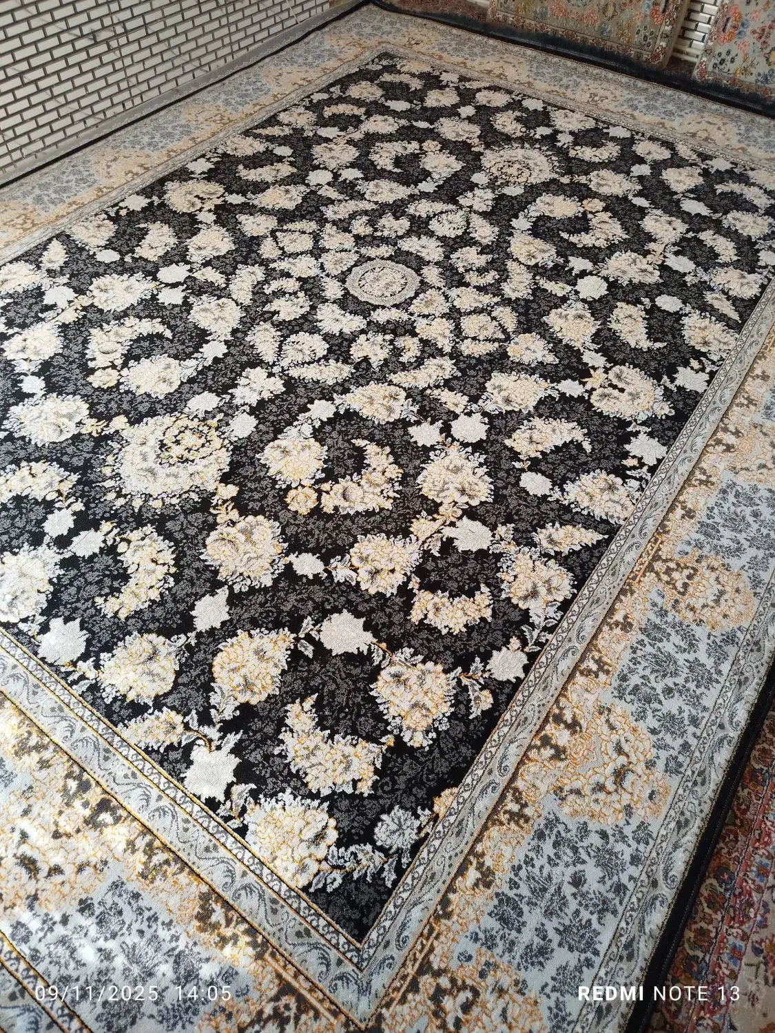 ۴تخته فرش ۱۲متری ۷۰۰شانه با تراکم ۲۵۵۰|فرش|کوهدشت, |دیوار