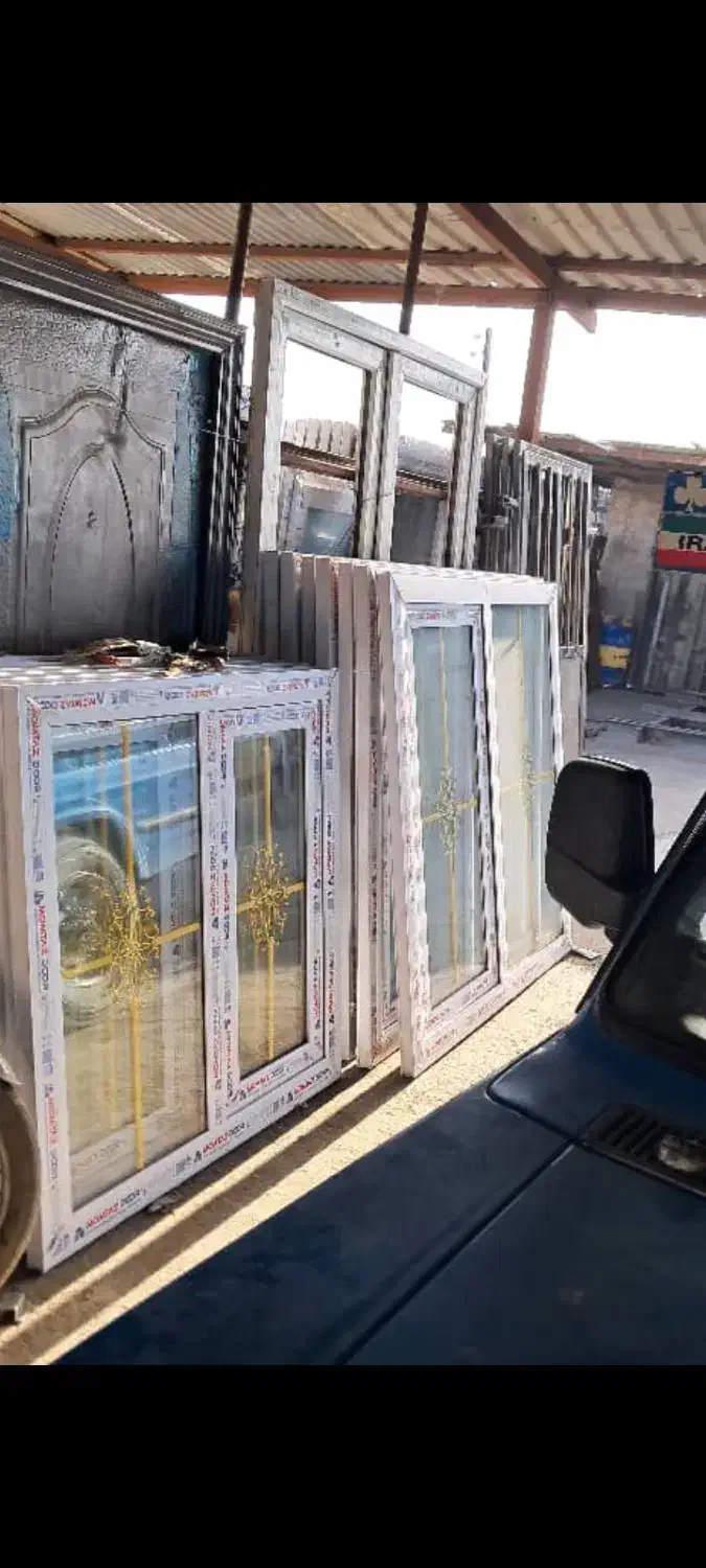 درب و پنجره پی وی سی pvc|مصالح و تجهیزات ساختمان|ساری, |دیوار