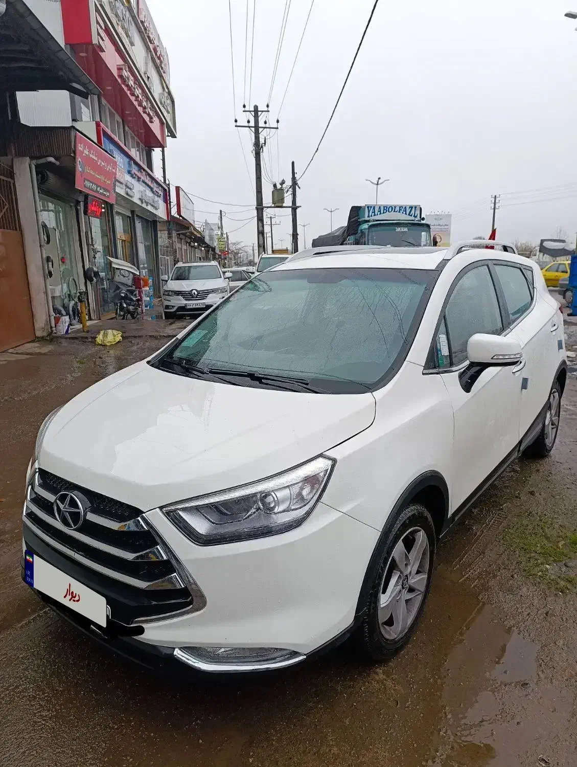 جک S3 - 1401|خودرو سواری و وانت|رشت, آتشگاه|دیوار