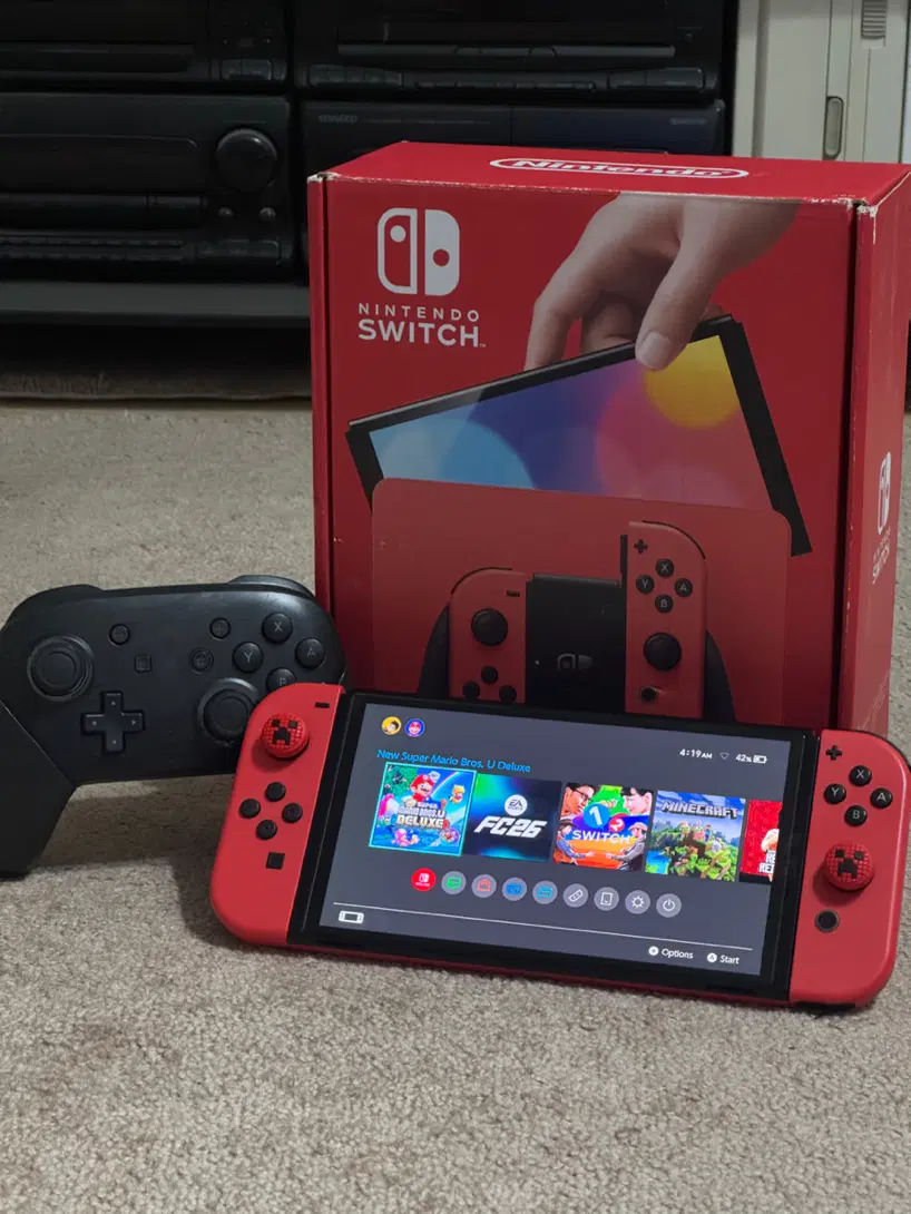 Nintendo switch oled|کنسول، بازی ویدئویی و آنلاین|تهران, صادقیه|دیوار