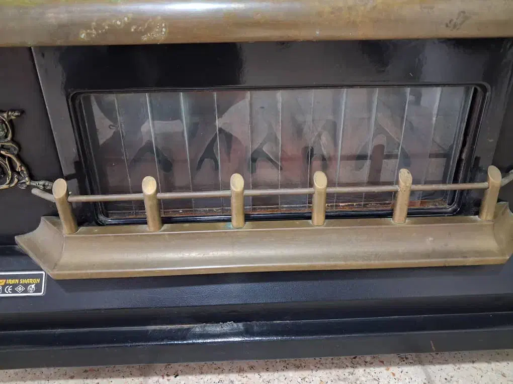 بخاری طرح شومینه|بخاری، هیتر، شومینه|رشت, شهرک شهید مفتح|دیوار