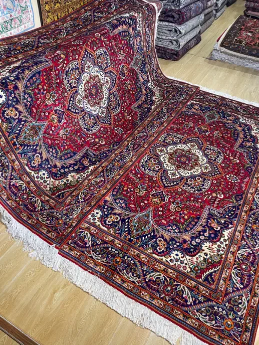 فرش جفت ۶ متری تبریز طرح لاله|فرش|تهران, سلسبیل شمالی|دیوار