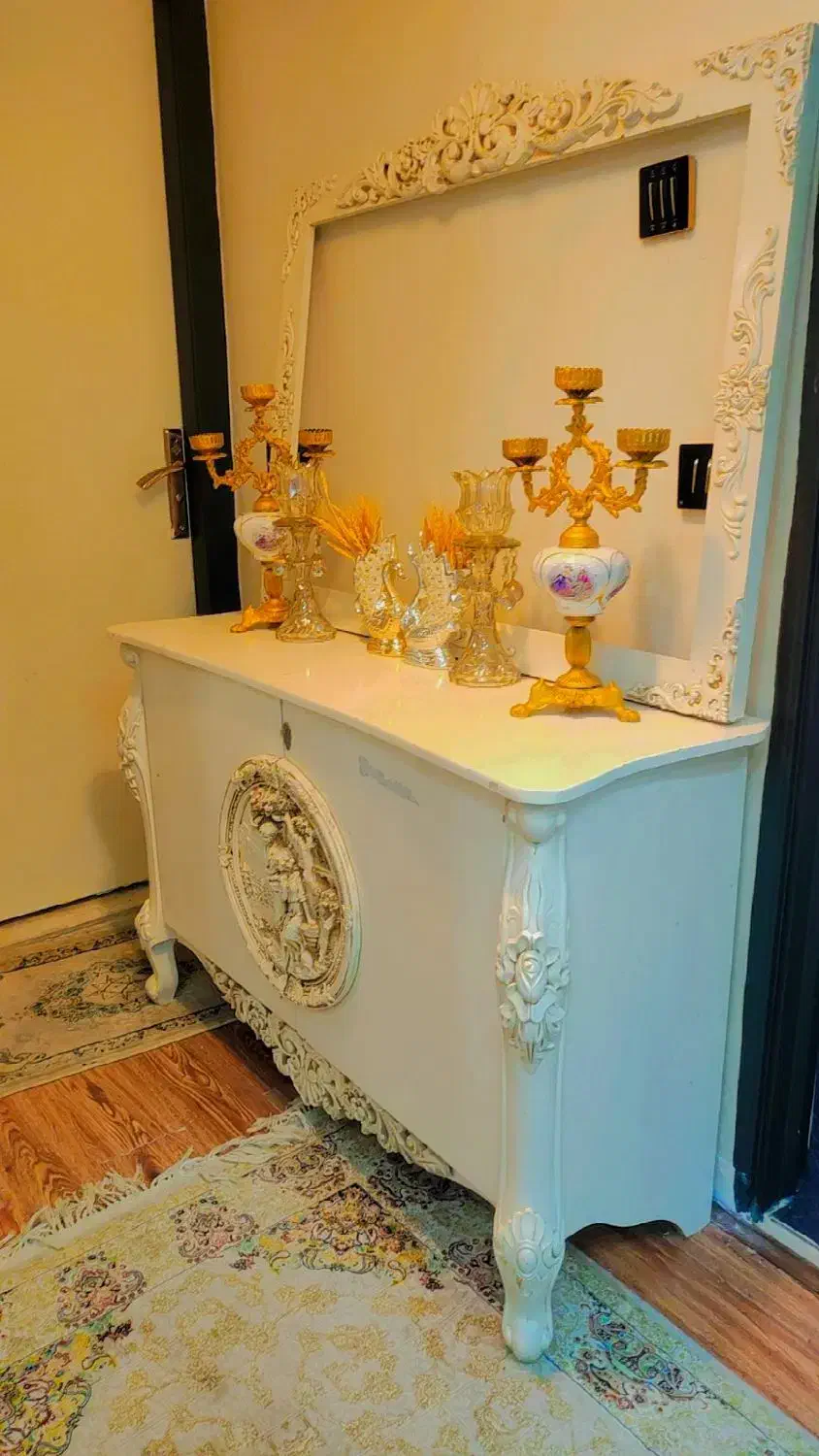 میز اینه و کنسول و شمعدان|بوفه، ویترین، کنسول|تهران, وحیدیه|دیوار