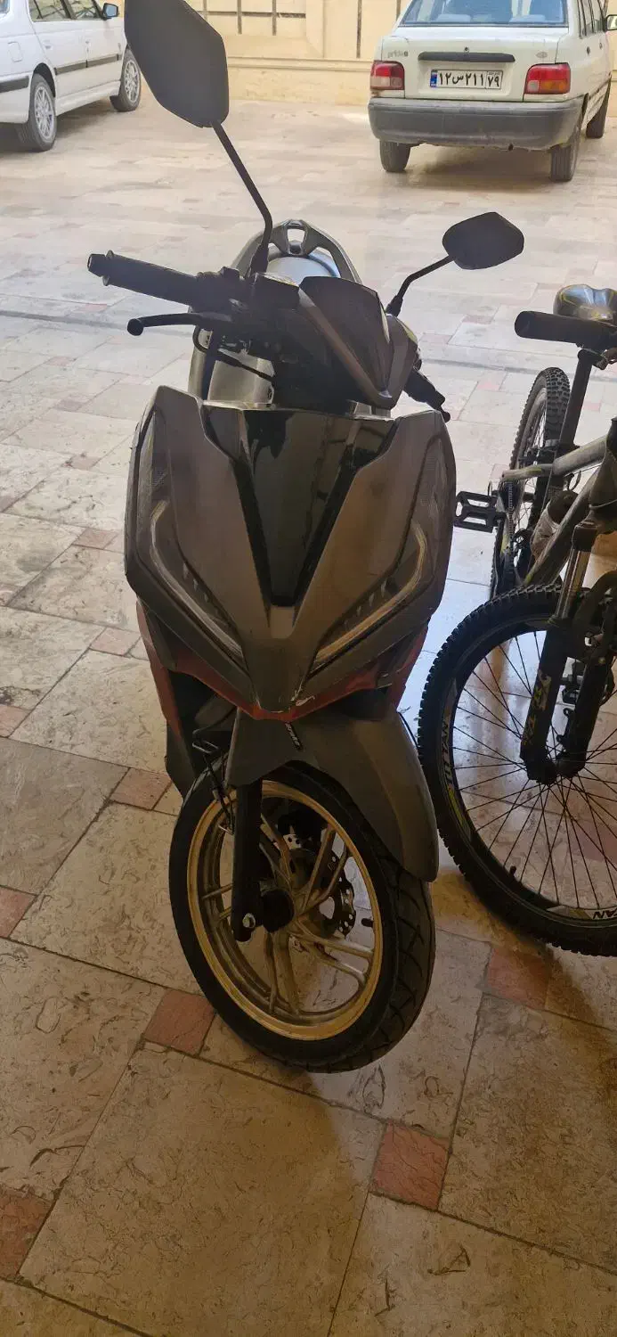 موتور طرح کلیک فنی سالم|موتورسیکلت|قزوین, |دیوار