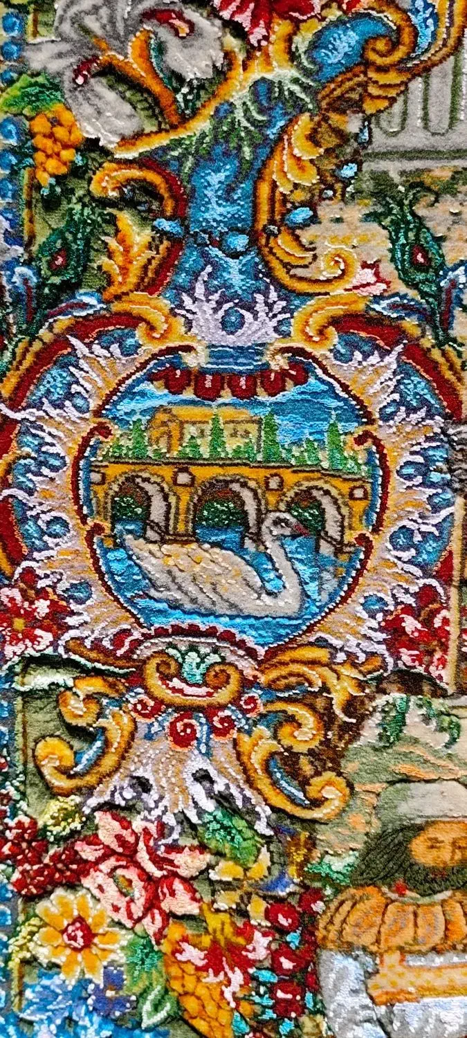 تابلو فرش دستباف سلاطین|تابلو فرش|شیراز, ابیوردی|دیوار