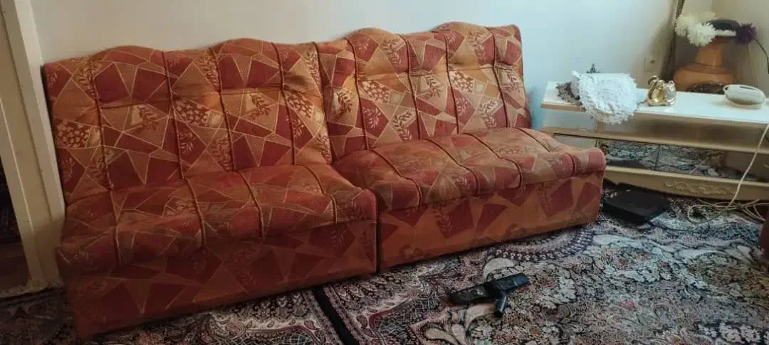 مبل راحتی 9نفره کارکرده|مبلمان خانگی و میز عسلی|سهند, |دیوار