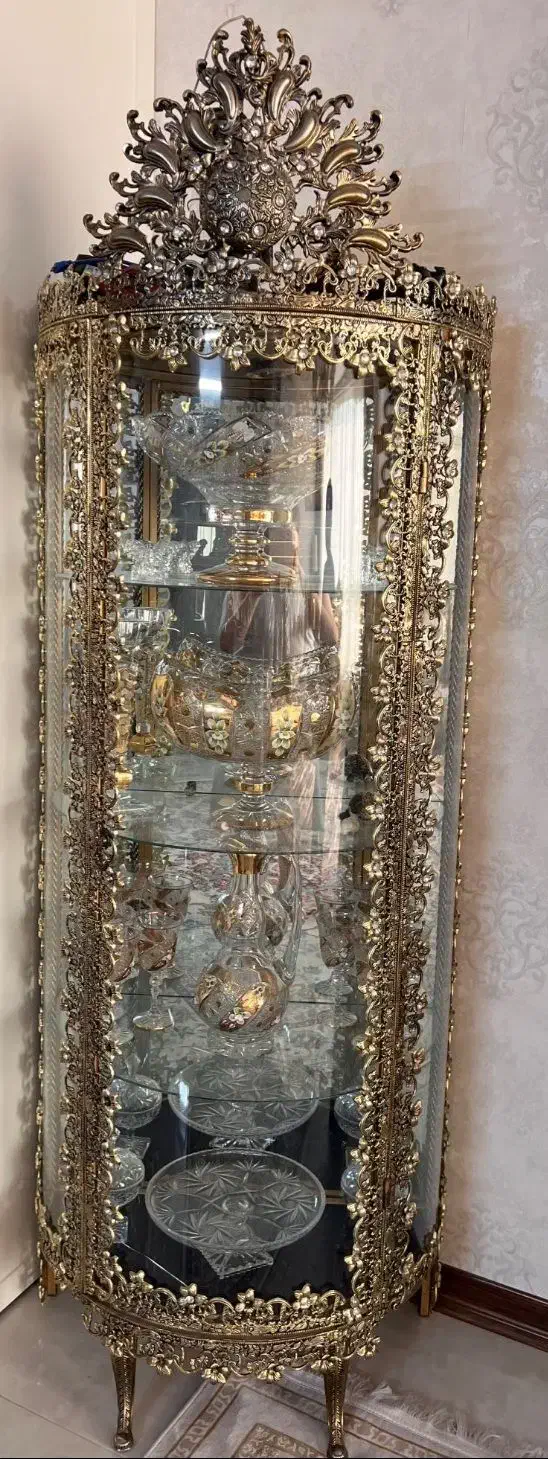 ویترین ایستاده برنز|بوفه، ویترین، کنسول|ری, ولی آباد|دیوار