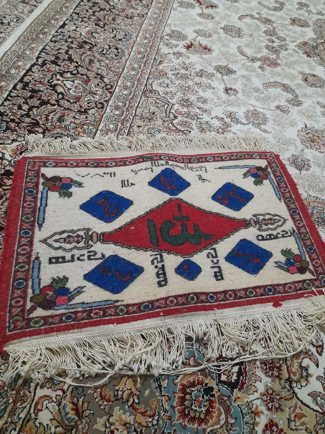 تابلو فرش دست بافت|تابلو فرش|رباط‌کریم, شترخوار|دیوار