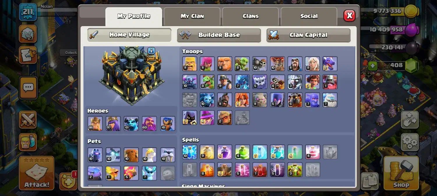 اکانت تان 17 خیلی خفن فول ابیلیتی|کنسول، بازی ویدئویی و آنلاین|اصفهان, گرکان|دیوار