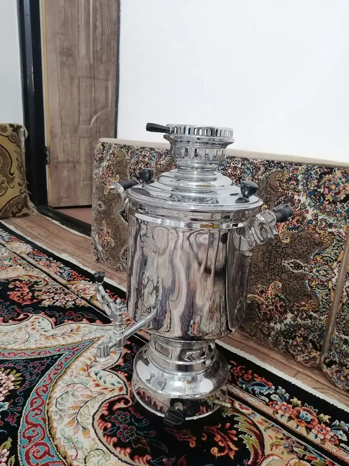 سماور گازی قدیمی|سماور، چای‌ساز، قهوه‌ساز|محمدیه-قزوین, |دیوار
