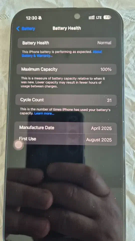 گوشی آیفون ۱۶ پرومکس zaa|موبایل|تهران, اقدسیه|دیوار