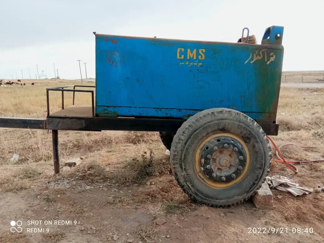 تانکر چرخدار در حد صفر|ماشینآلات صنعتی|شادیان, |دیوار