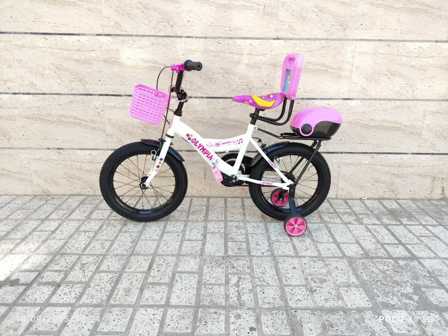 دوچرخه 16 پشتی باکس دار المپیا درحداک|دوچرخه، اسکیت، اسکوتر|مشهد, شهید آوینی|دیوار