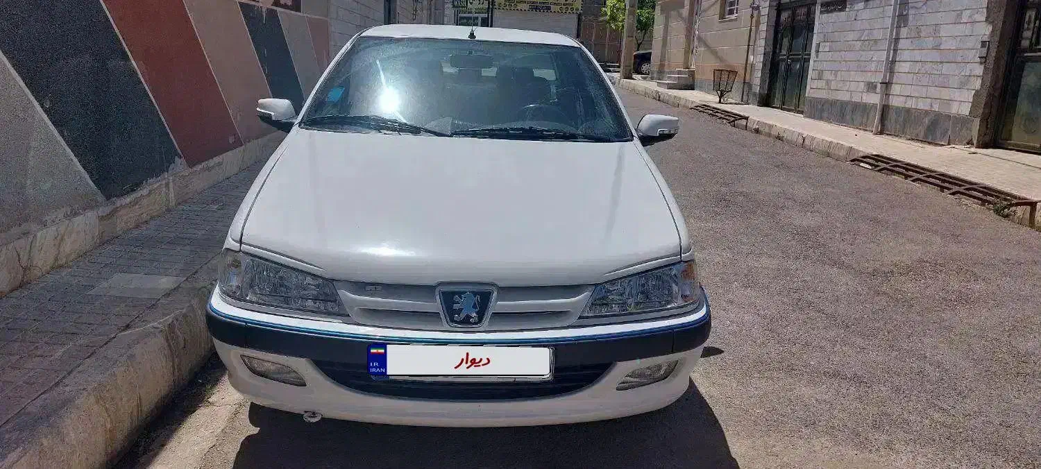 پژو پارس سفید مدل ۱۳۸۷|خودرو سواری و وانت|قیدار, |دیوار