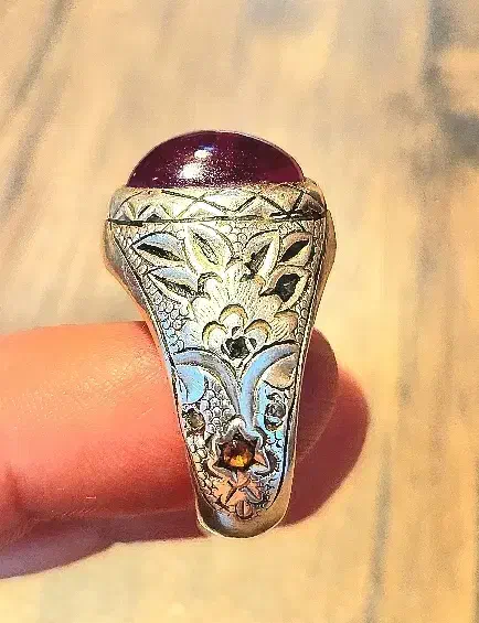 انگشتر نقره دست ساز کلکسیونی|جواهرات|خوی, |دیوار