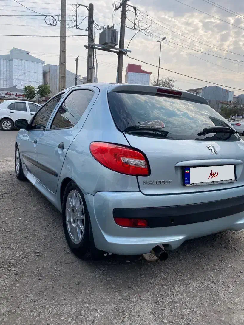 206تیپ5 مدل 84 لوازم دار|خودرو سواری و وانت|رشت, یخسازی|دیوار