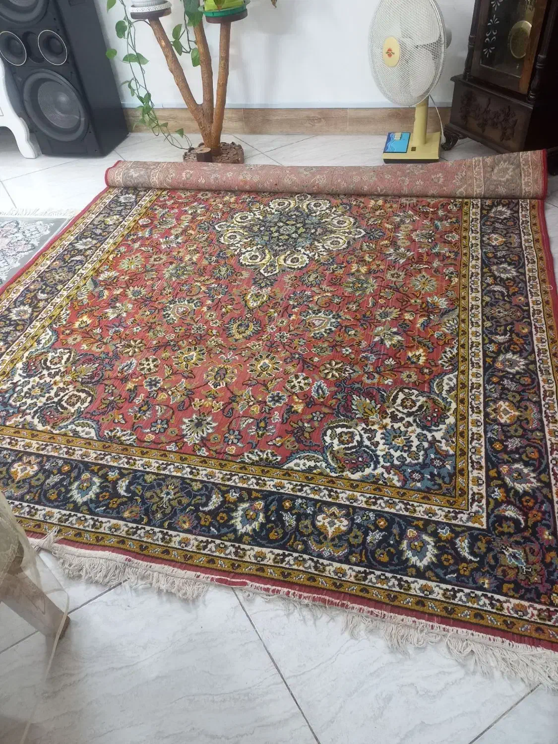 فرش|فرش|تربت جام, نظامی|دیوار