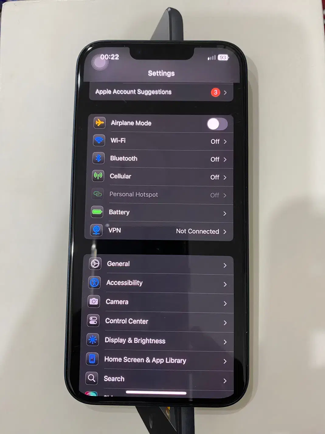 آیفون ۱۳ نرمال دوسیم مشکی|موبایل|تهران, دانشگاه شریف|دیوار