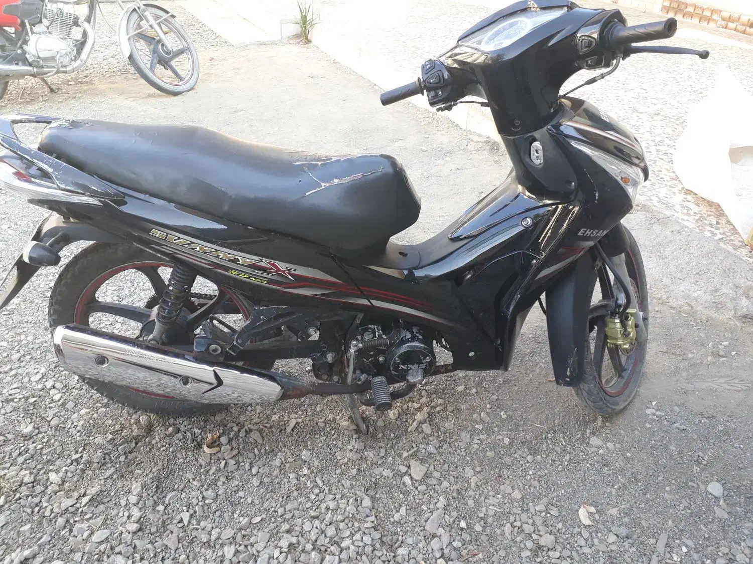 موتور بی کلاچ احسان ۱۲۴|موتورسیکلت|رودان, |دیوار