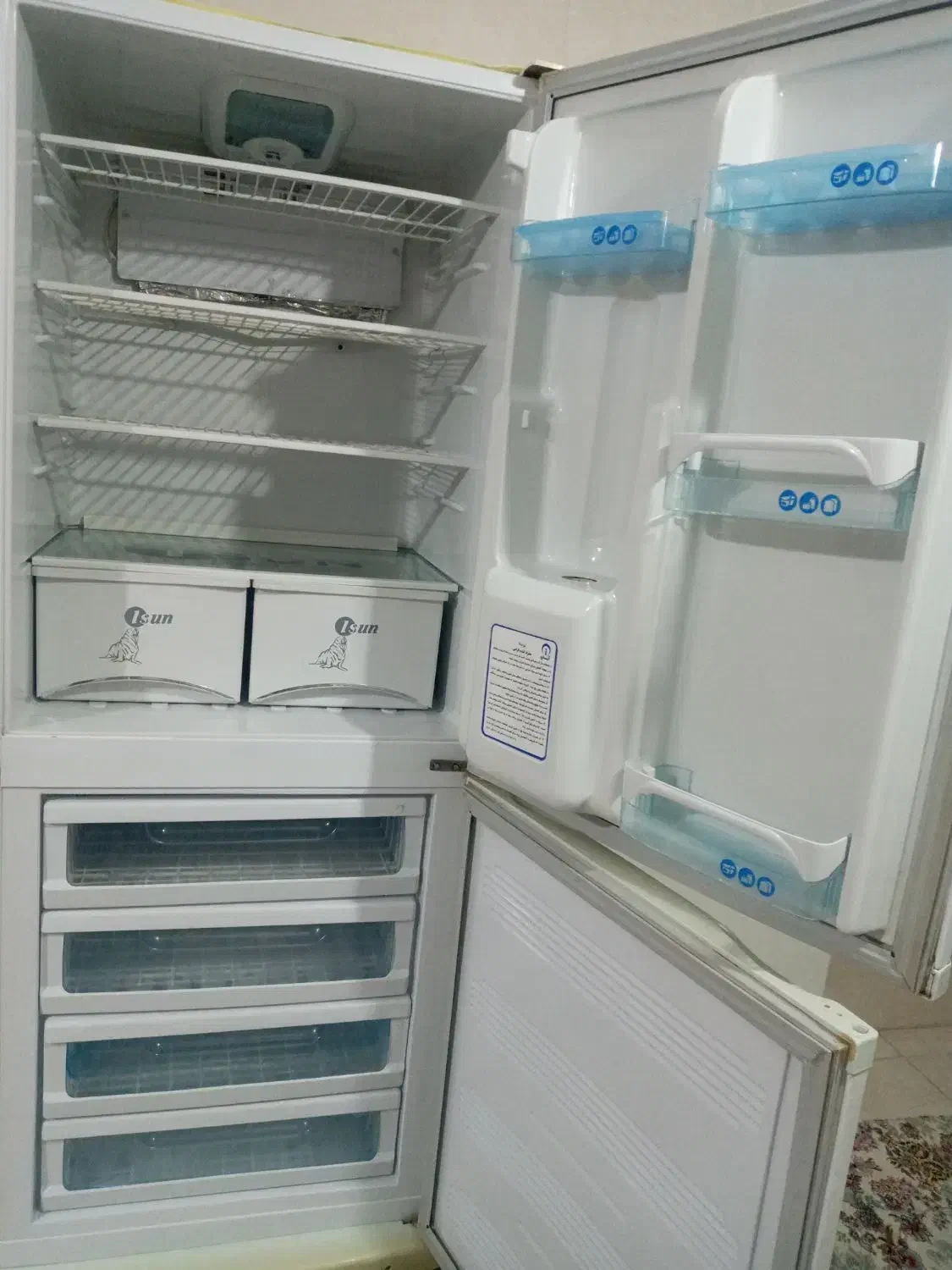 یخچال|یخچال و فریزر|کرج, کلاک بالا|دیوار