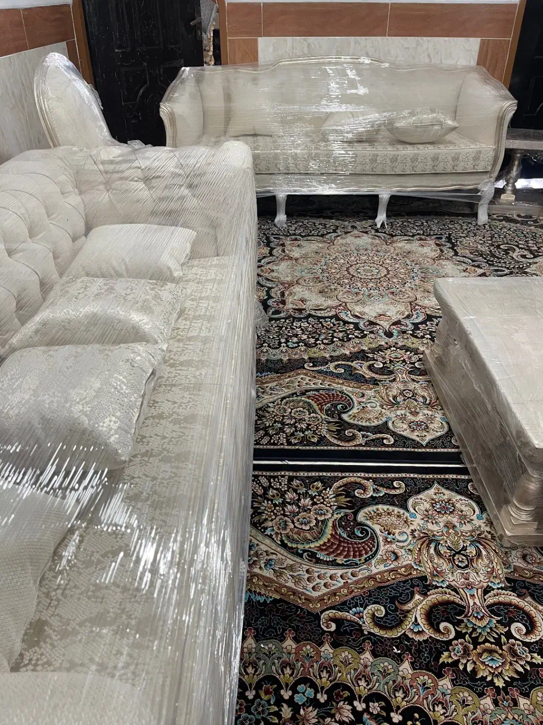 مبل فرانسویی ۸ نفره ۷۰میلیون|مبلمان خانگی و میز عسلی|ایرانشهر, |دیوار