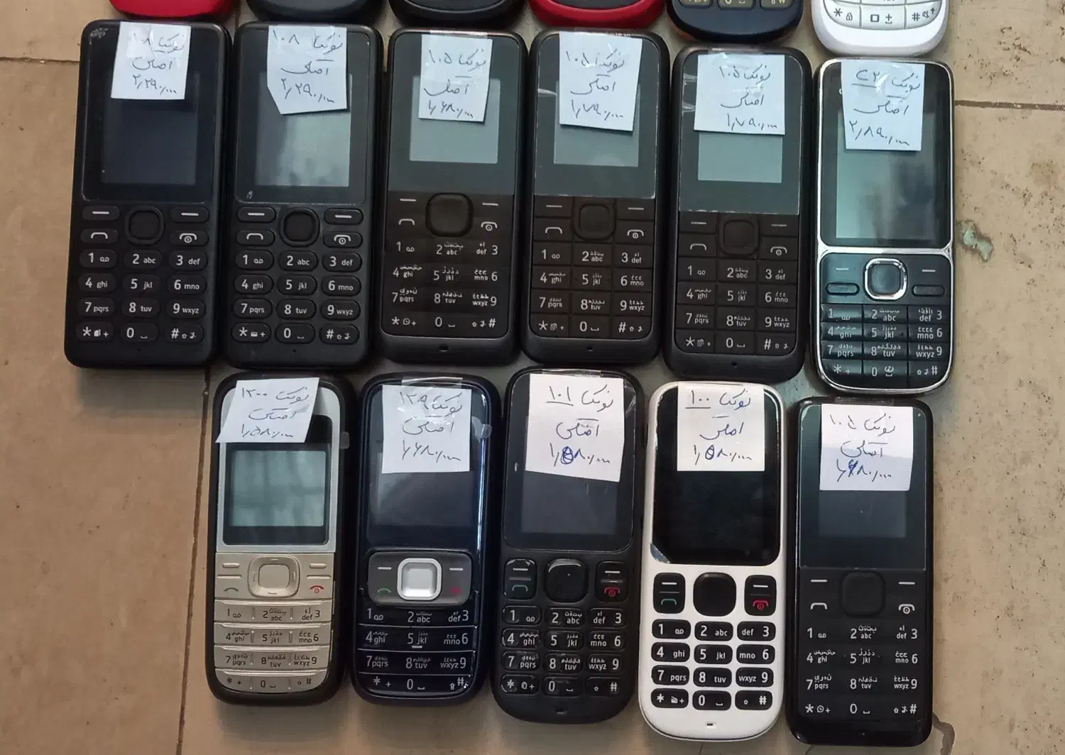 فروش نوکیا ساده استوک برد فابریک|موبایل|اصفهان, باغ زیار|دیوار