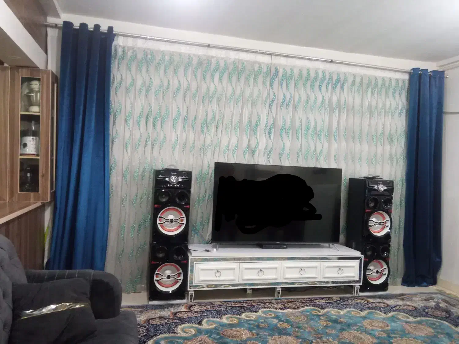 پرده|پرده، رانر، رومیزی|اهواز, پردیس|دیوار