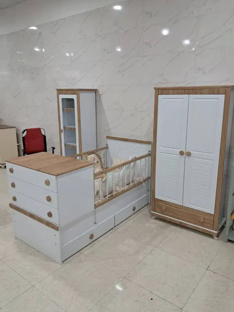 تخت و کمد نوجوان* هماهنگ با سلیقه نسل جدید*اقساطی|تخت و صندلی بچه|ماهدشت, |دیوار